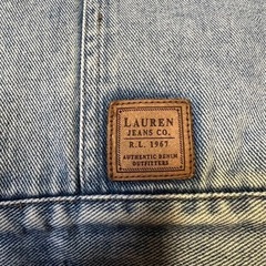 RALPH LAUREN デニムボアベストの画像