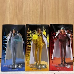 ワンピース大将3体フィギュアセットの画像
