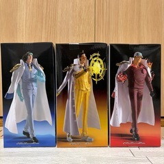 ワンピース大将3体フィギュアセットの画像