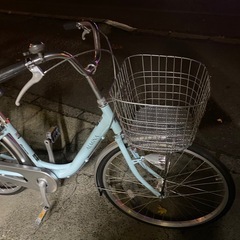 ママチャリ 長期在庫品 26インチ 変速無し オートライト ローラーブレーキの画像