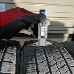 【2021年製】⭐️ブリヂストン VRX2 155/65R13 スタッドレスタイヤ 中古 北海道札幌市の画像