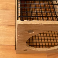 うさぎ　フルハウス　ケージアクセサリー　木箱の画像