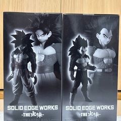 ドラゴンボールGT 孫悟飯、ベジータフィギュアセットの画像