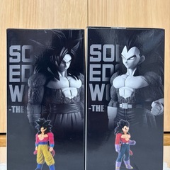 ドラゴンボールGT 孫悟飯、ベジータフィギュアセットの画像