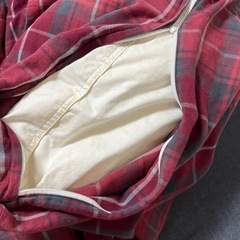 無印良品ダブル羽毛掛け布団の画像