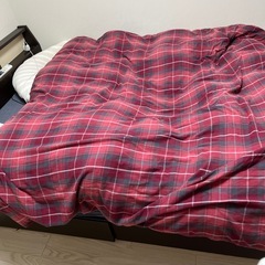 無印良品ダブル羽毛掛け布団の画像