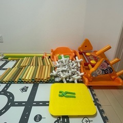 アンパンマン カンタン折りたたみブランコパークDX ジャングルジム の画像