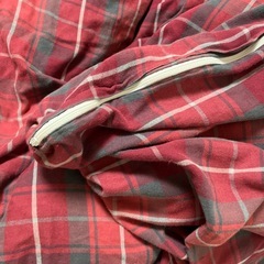 無印良品ダブル羽毛掛け布団の画像