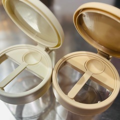 調味料ポット 2個セットの画像