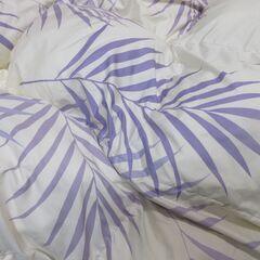 TEIJIN ふわふわ高級布団　パープル　軽くて柔らかな肌触り♡  　シングル　パープルの画像