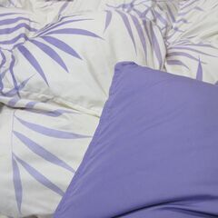 TEIJIN ふわふわ高級布団　パープル　軽くて柔らかな肌触り♡  　シングル　パープルの画像