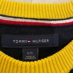 ★美品 コットン100%★TOMMY HILFIGER 長袖セーターの画像