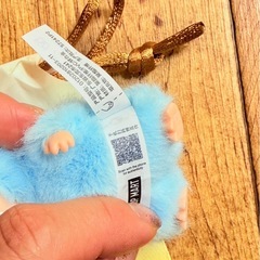 ポップマート ザ モンスターズ 　ラブブ ピン フォー ラブ シリーズ ぬいぐるみ K　ペンダント の画像