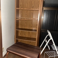 棚 食器棚 本棚の画像