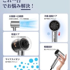 大風量ヘアドライヤー(美容師監修)の画像