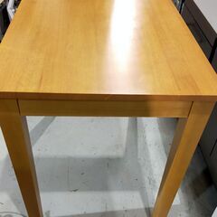 2人掛け ダイニングテーブル 両面引き出し付き 幅90cm 奥行き60cm 高さ70.5cm 食卓テーブルの画像