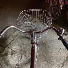 ママチャリ 長期在庫品 26インチ 変速無し オートライト ローラーブレーキの画像