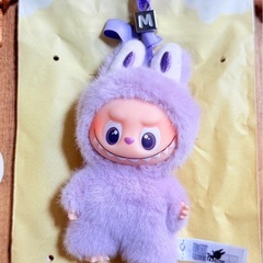 ポップマート ザ モンスターズ 　M　ラブブ ピン フォー ラブ シリーズ ぬいぐるみ ペンダント の画像