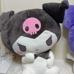 クロミちゃん　特大＆超特大ぬいぐるみセットの画像
