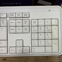 SANWA SUPPLY サンワサプライ SKB-WL29W ワイヤレスキーボード レシーバー付き メンブレン 箱付き 動作確認 の画像