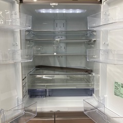 【安心半年保証付き】MITSUBISHI 6ドア冷蔵庫　MR-WX60A-P 2017年製の画像