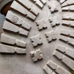 新品 23.5cm レディース ブーツ ブラウン 厚底 シューズ 普段着 識別番号:【B087-S】の画像