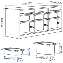 IKEA Trofastトロファスト棚の画像