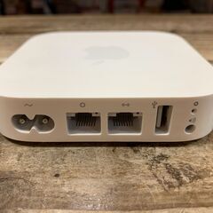 Apple アップル AirMac Expres エアーマックエクスプレス MC414J/A A1392 汚れ有 電源コード欠品 通電のみOK 中古品の画像