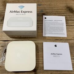 Apple アップル AirMac Expres エアーマックエクスプレス MC414J/A A1392 汚れ有 電源コード欠品 通電のみOK 中古品の画像