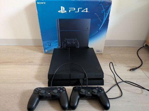 プレステ4本体500GBコントローラ2台＋ソフト4本