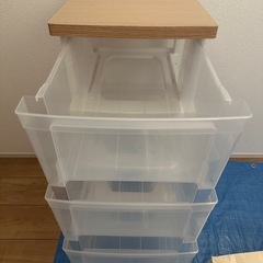 収納ケース　4段の画像