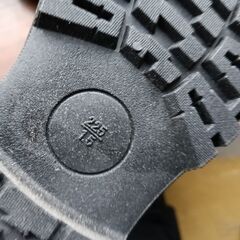 新品 22.5cm レディース ブーツ ブラック 厚底 シューズ 普段着 識別番号:【B089-S】の画像