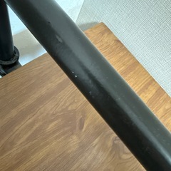 木棚×アイアンラック 収納棚 本棚 2段の画像