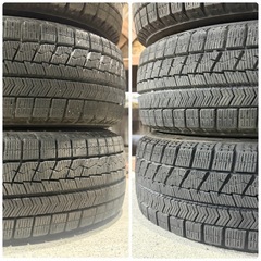 ワ）BRIDGESTONE BLIZZAK VRX ブリヂストン ブリザック ヴイアールエックス 155/65R14 75Q スタッドレスタイヤ 4本セットの画像