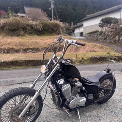 スティード400 チョッパースタイル❗️車検2年付！あの画像