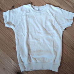 半袖体操服 130　体育着無地2枚セットの画像