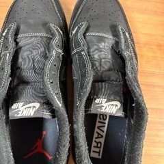 Travis Scott × Nike Air Jordan 1 Low OG SP "Black Phantom"の画像