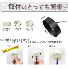 天井照明 麻ロープペンダントライト 2灯 の画像