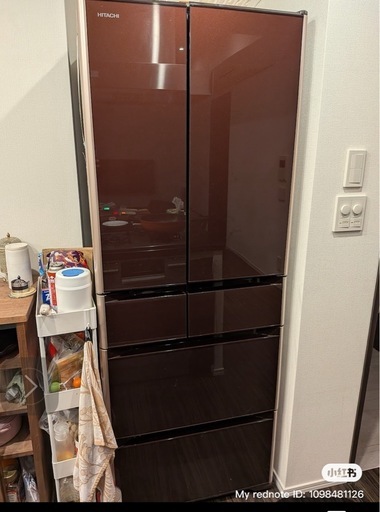 日立　　6ドア冷蔵庫