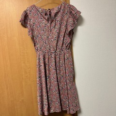 花柄ワンピース　Mサイズ　中古の画像