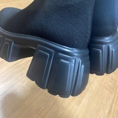 新品未使用　ソックスブーツの画像