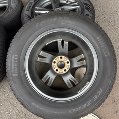 VOLVO XC60 PIRELLI  ICE ZERO 235/65R17バリ山　ホイール付き 5×108の画像