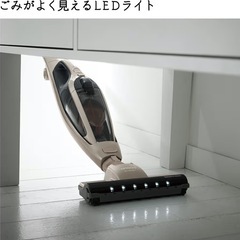 日立 掃除機 コードレス スティッククリーナー 自立構造 自走式 PV-B200H N シャンパンゴールドの画像