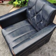 ★譲ります★1人掛けソファー×1脚①　昭和レトロの画像