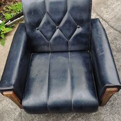 ★譲ります★1人掛けソファー×1脚①　昭和レトロの画像