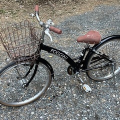 ★子供用自転車 黒の画像