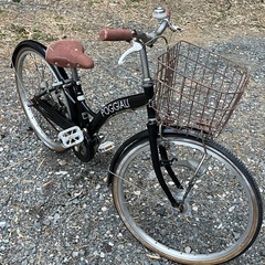 ★子供用自転車 黒の画像