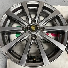 マナレイ ユーロスピード 4穴 15インチ 汎用 4本セットの画像