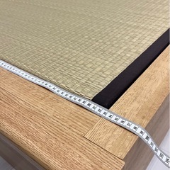 【受付終了】ニトリ　畳ベッド　電源・収納付きの画像