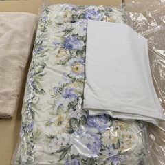 ★掛け布団３枚・ブランケット３枚・シーツ１枚★７点セットの画像